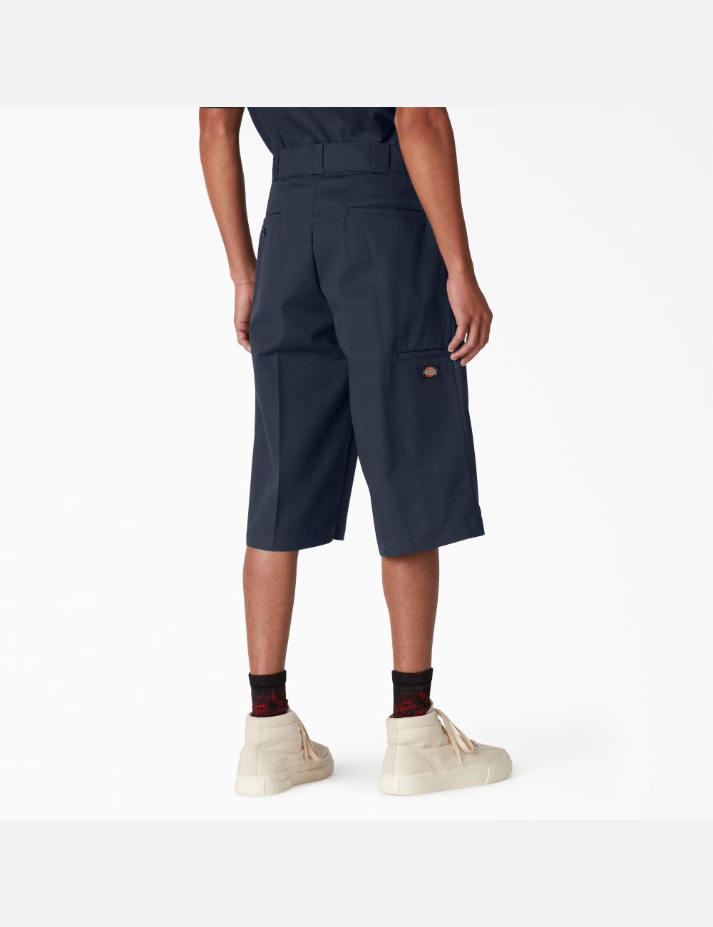 Dark Navy Dickies Loose Fit Multi-Use Pocket Shorts | 397DKHMCL