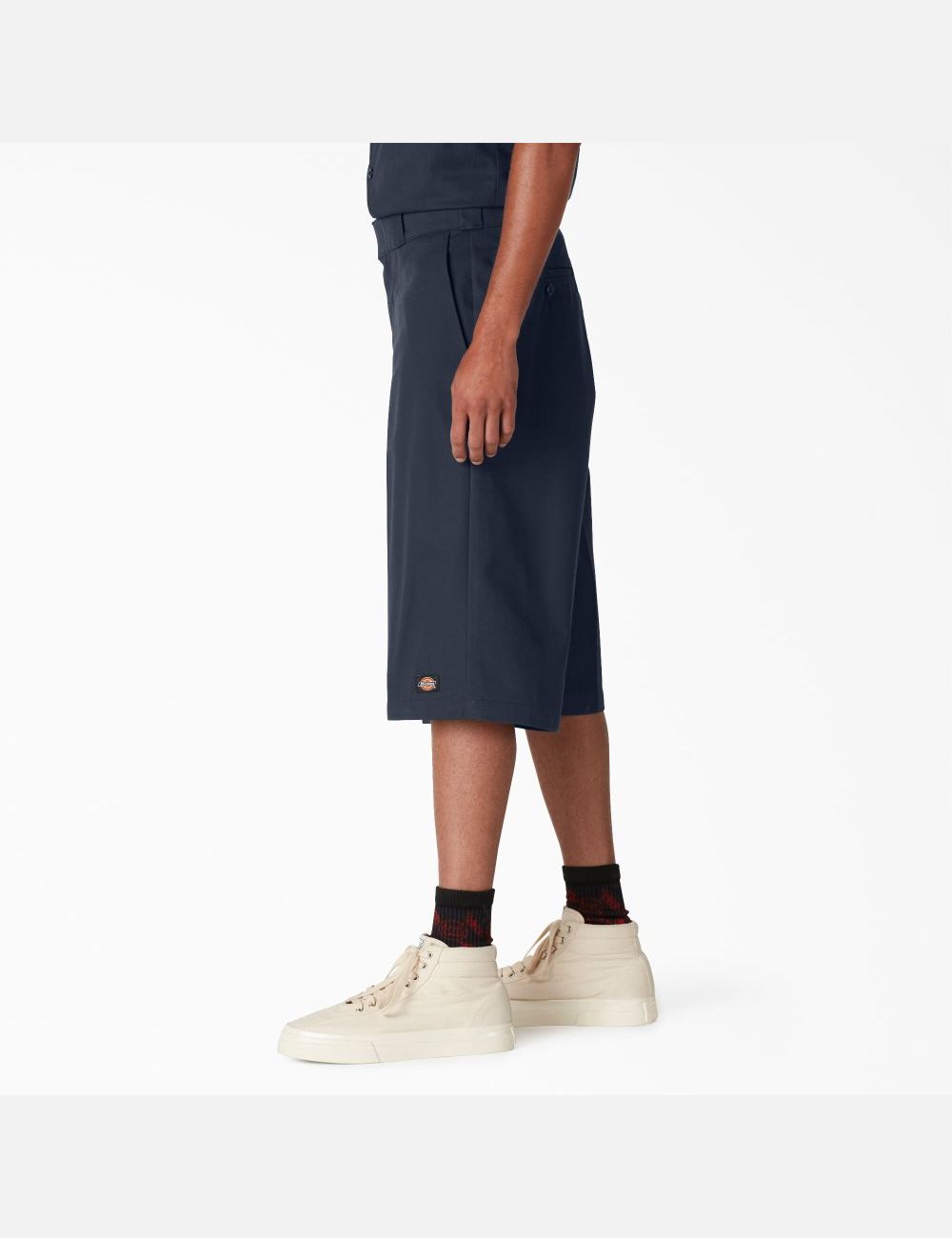 Dark Navy Dickies Loose Fit Multi-Use Pocket Shorts | 397DKHMCL