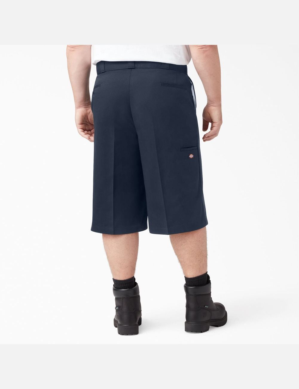 Dark Navy Dickies Loose Fit Multi-Use Pocket Shorts | 397DKHMCL