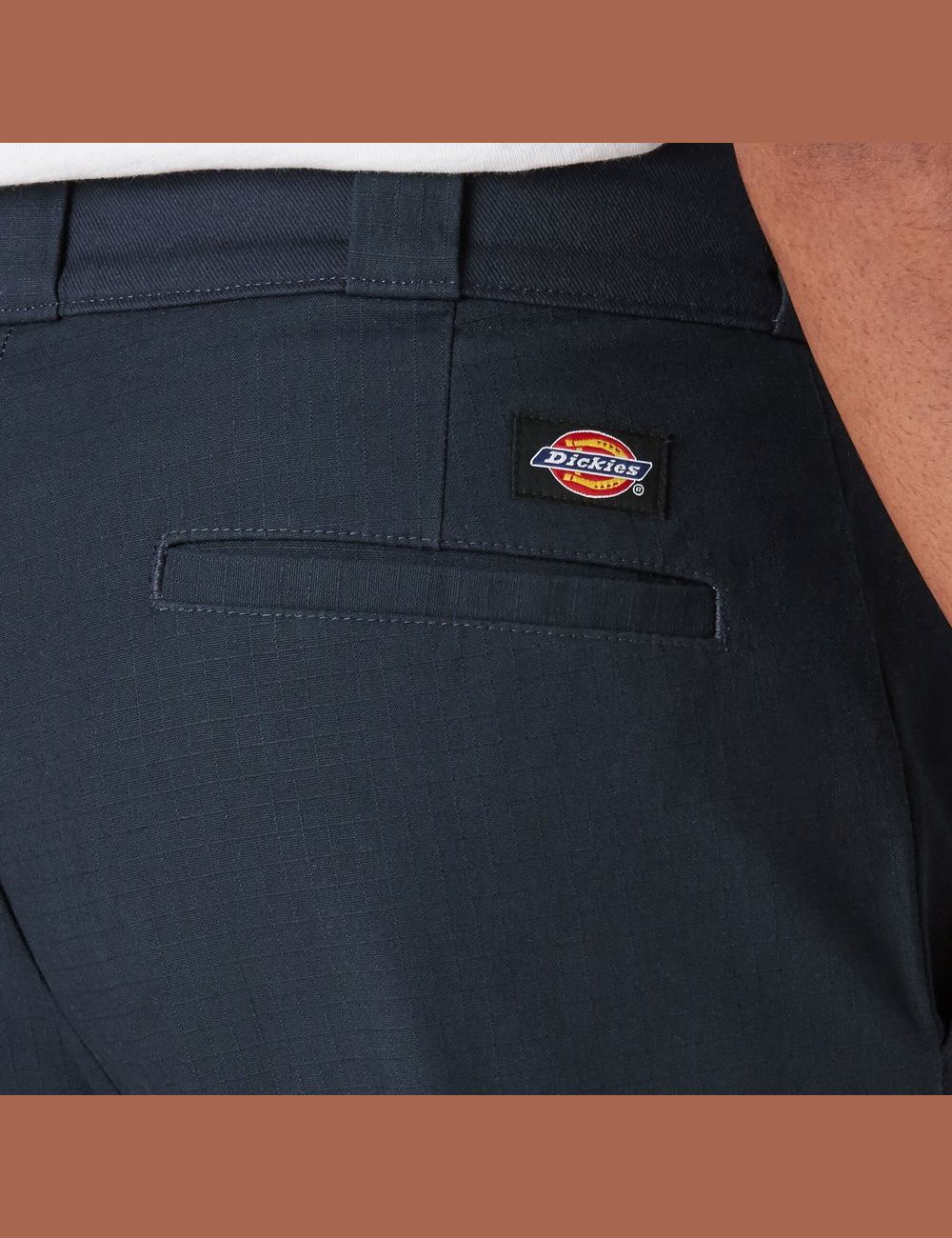 Dark Navy Dickies Regular Fit Twill & Ripstop Pants | 907PZWHVX