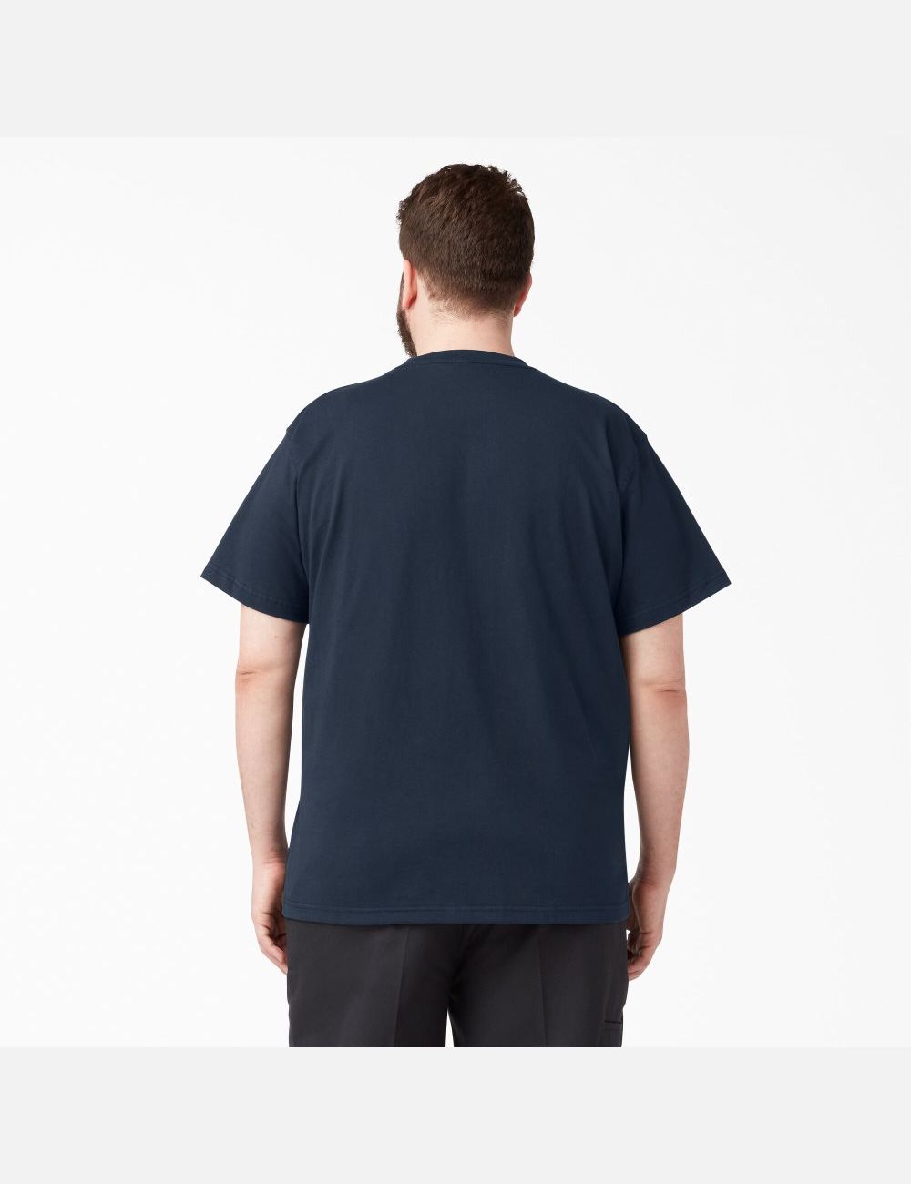 Dark Navy Dickies Short Sleeve Heavyweight T-Shirts | 654IZBNOL