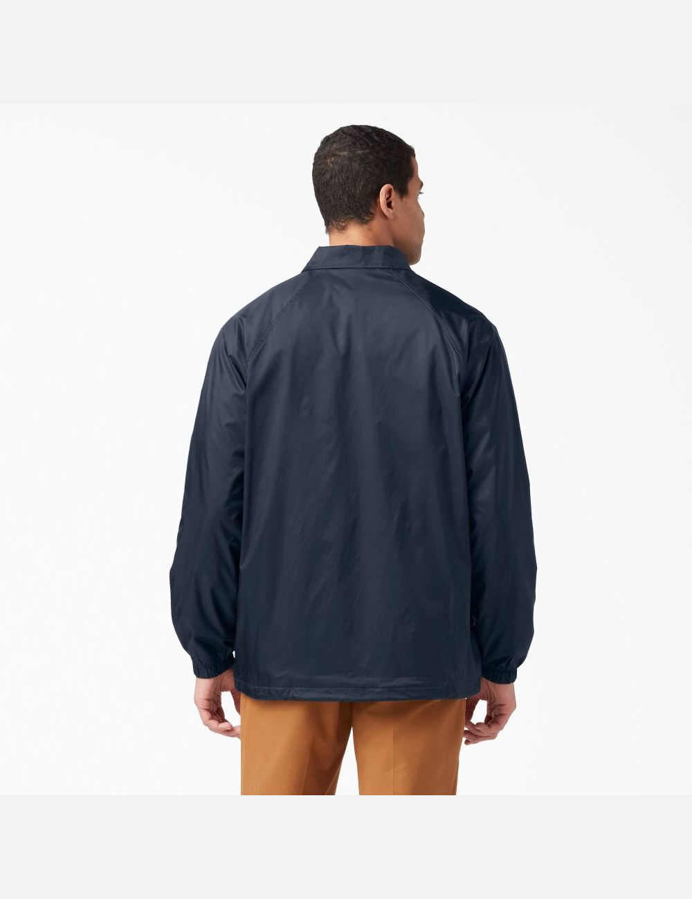 Dark Navy Dickies Snap Front Coats & Jackets | 814NFGXJK