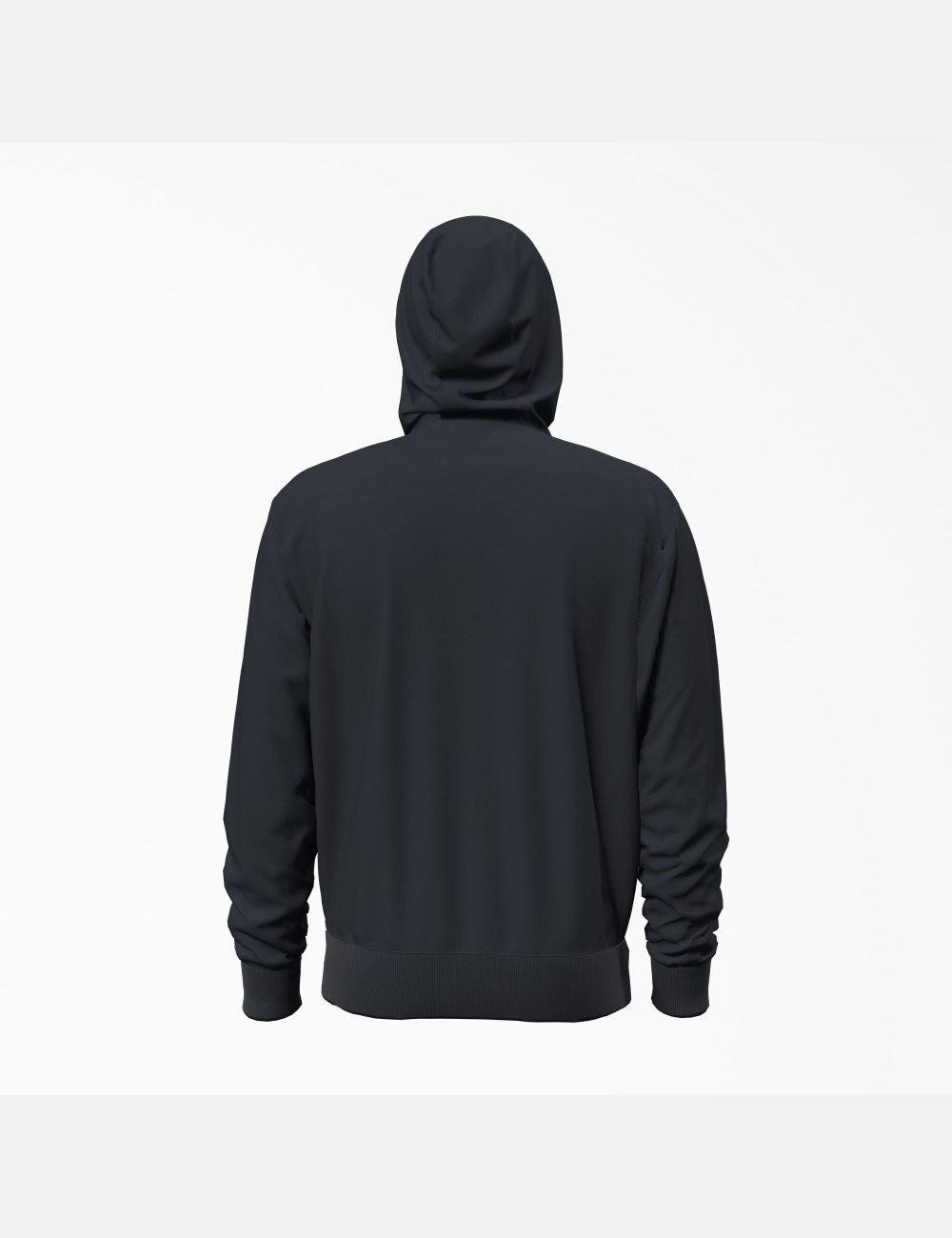 Dark Navy Dickies Thermal Lined Full-Zip Fleece with DWR Hoodies | 421YMVNUX