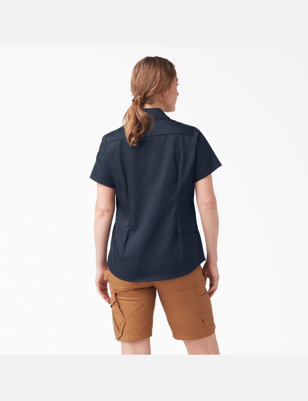 Dark Navy Dickies Traeger x Ultimate Grilling Grilling Shirt | 516FMYETG