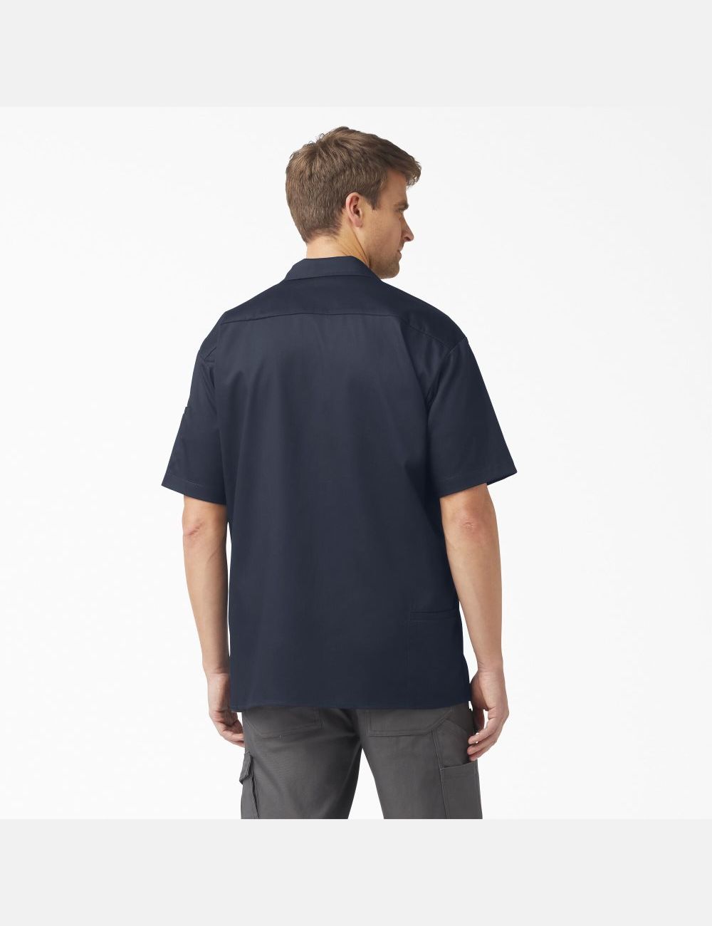 Dark Navy Dickies Traeger x Ultimate Grilling T-Shirts | 784UBYKCL