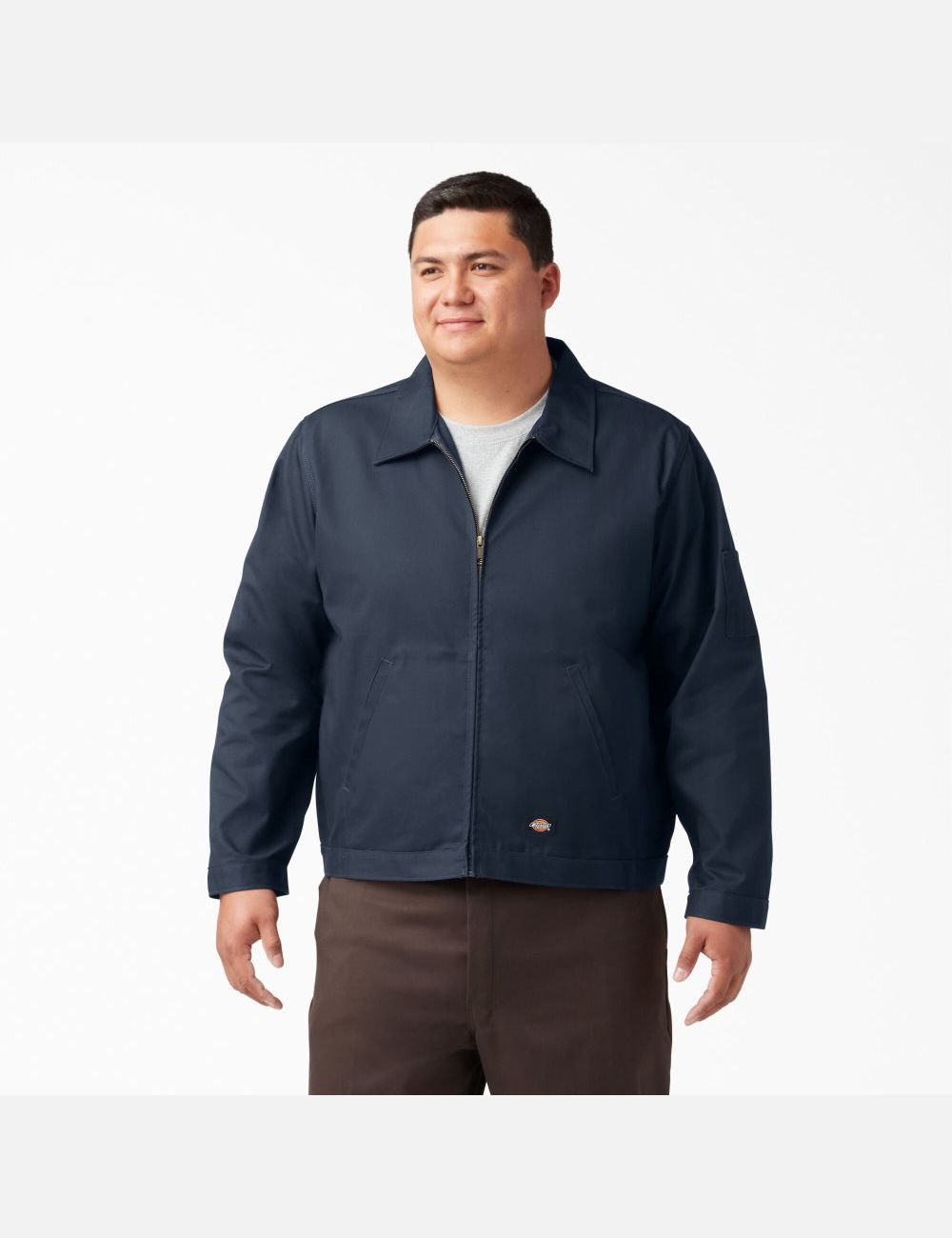 Dark Navy Dickies Unlined Eisenhower Coats & Jackets | 052HWQATO