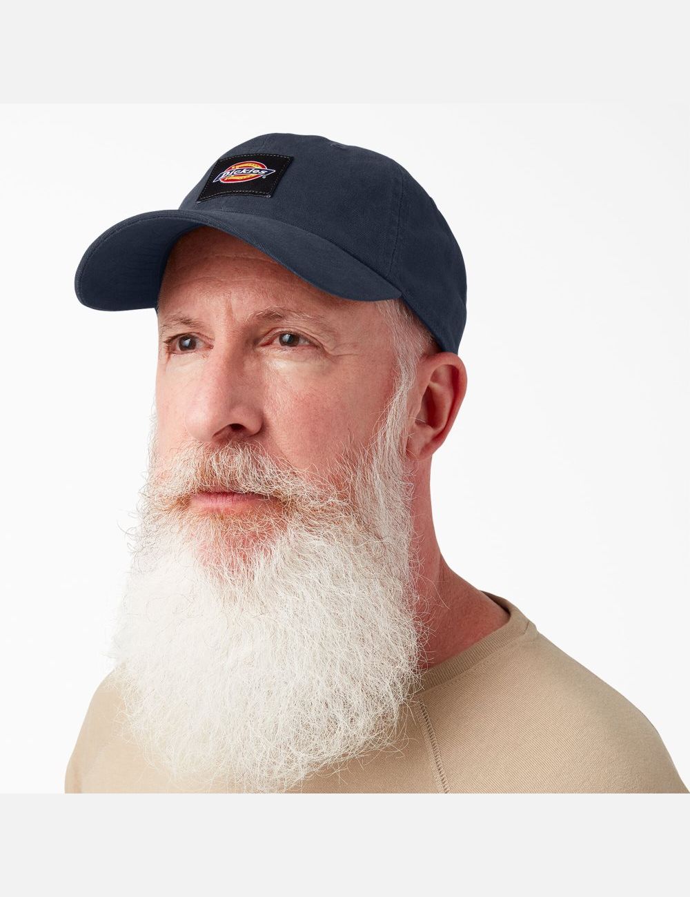 Dark Navy Dickies Washed Canvas Hats | 873WDCMFL