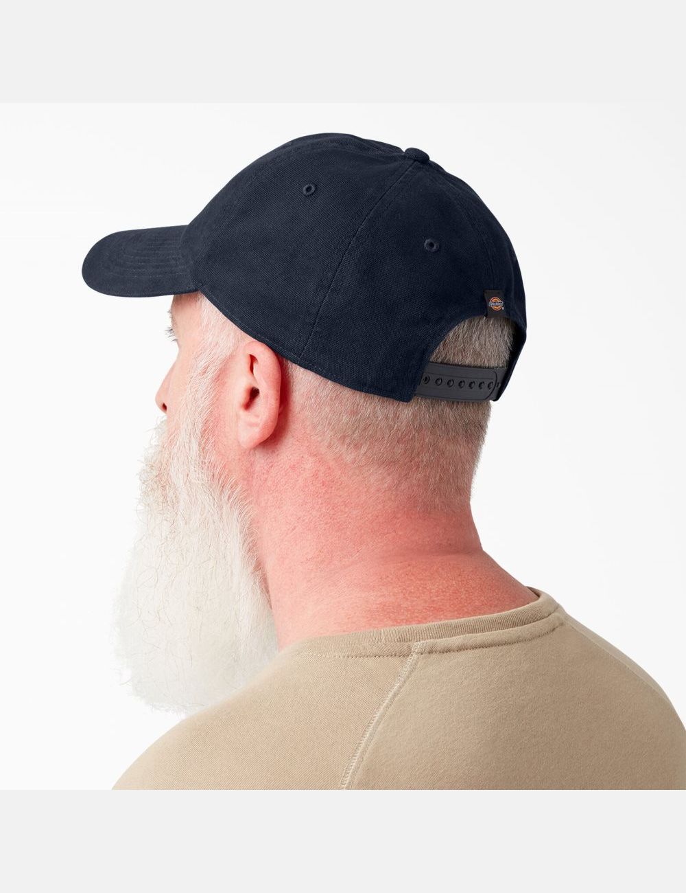 Dark Navy Dickies Washed Canvas Hats | 873WDCMFL