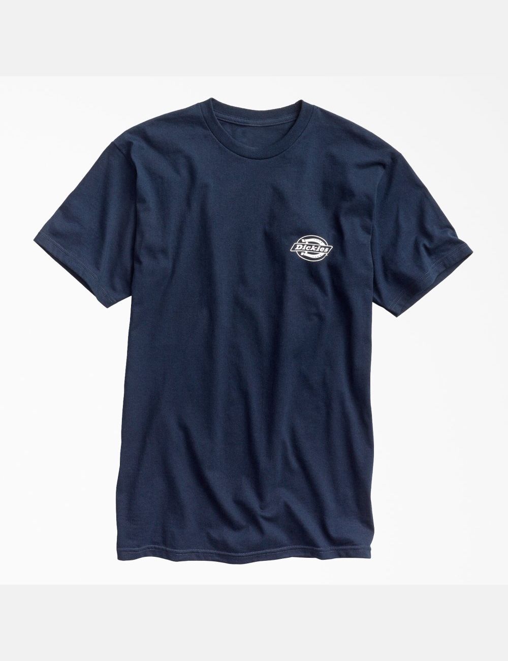 Dark Navy Dickies Worldwide Workwear Graphic T-Shirts | 105UTXPMY