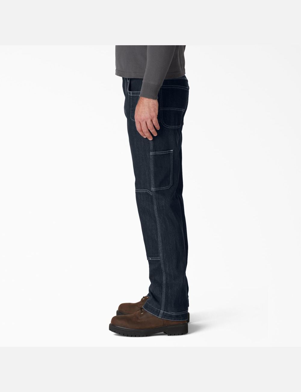 Dark Overdyed Wash Dickies DuraTech Renegade Denim Jeans | 157RLYAEQ