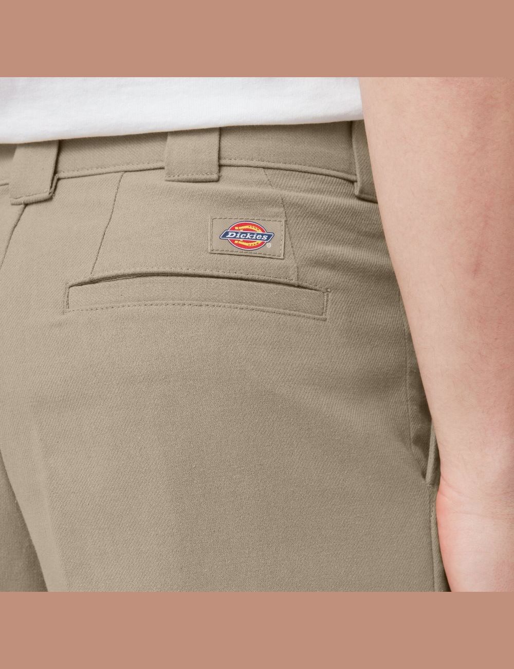 Desert Sand Dickies Chatom Pleated Pants | 590WHUFEB