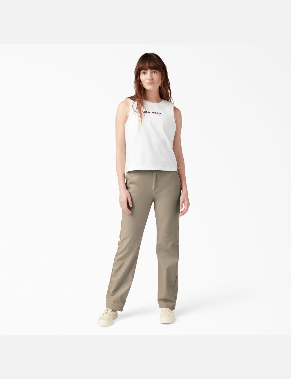 Desert Sand Dickies FLEX Work Pants | 358HWGPVQ