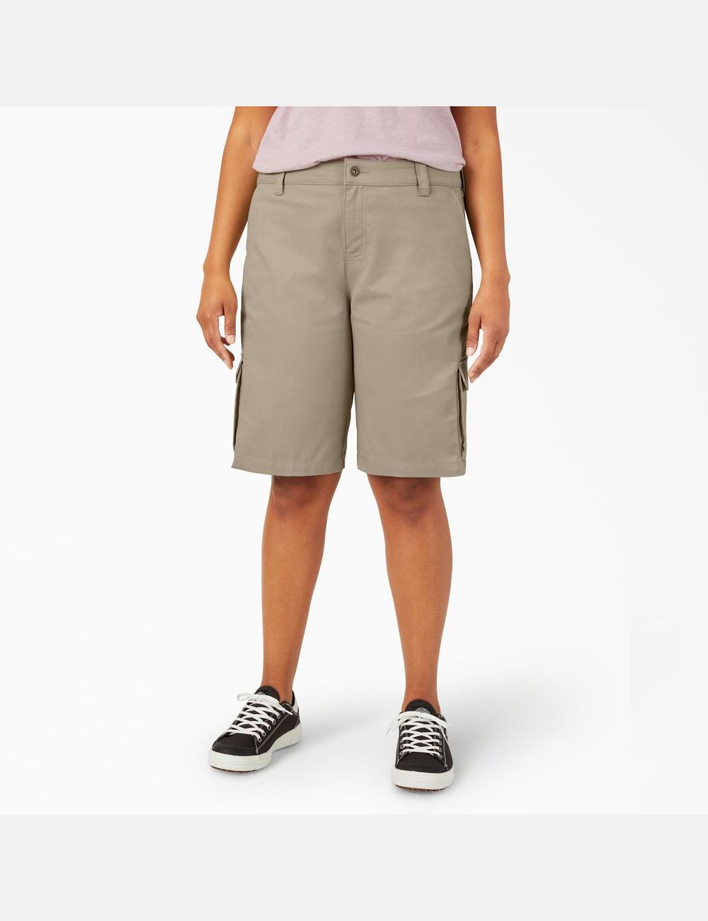 Desert Sand Dickies Plus Relaxed Fit Cargo Shorts | 624TVJHDK