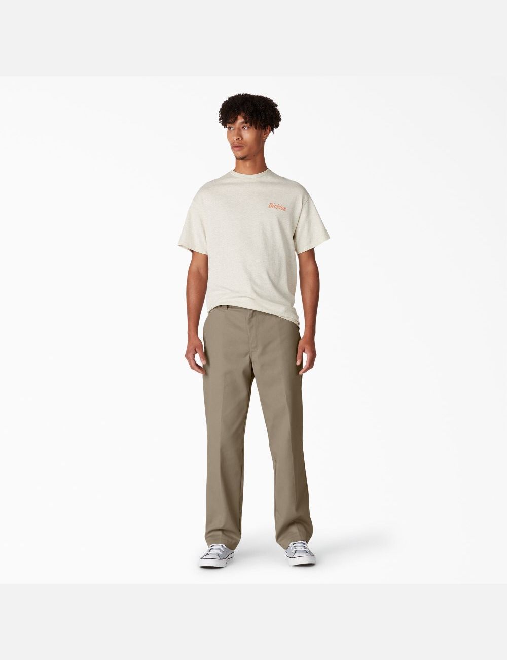 Desert Sand Dickies Regular Fit Twill Skateboarding Pants | 267GBXYIT