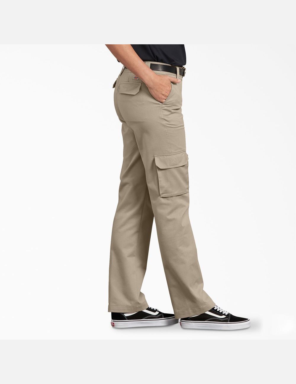 Desert Sand Dickies Relaxed Fit Cargo Pants | 682GOBPTL