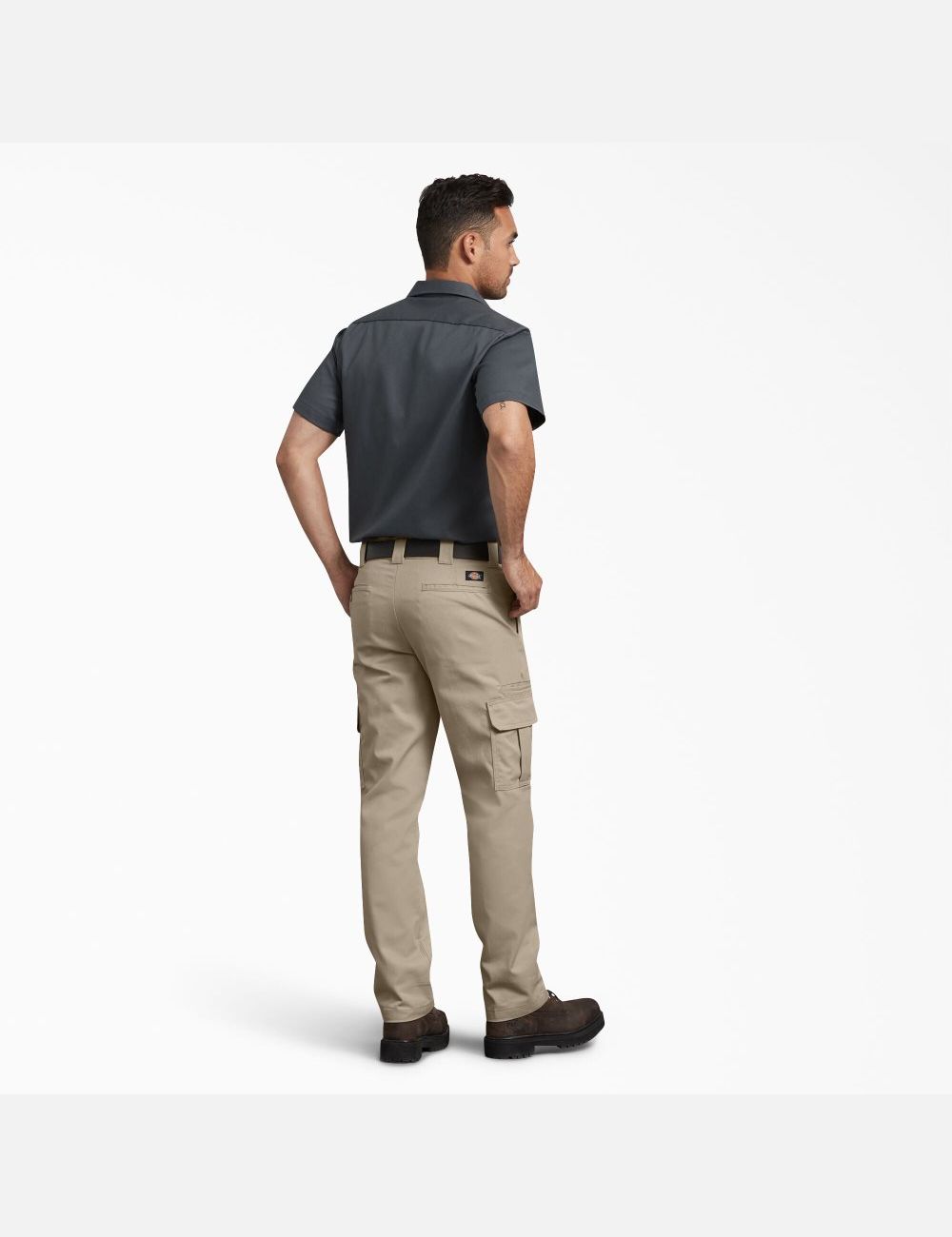 Desert Sand Dickies Slim Fit Straight Leg Cargo Pants | 914BKGXWT