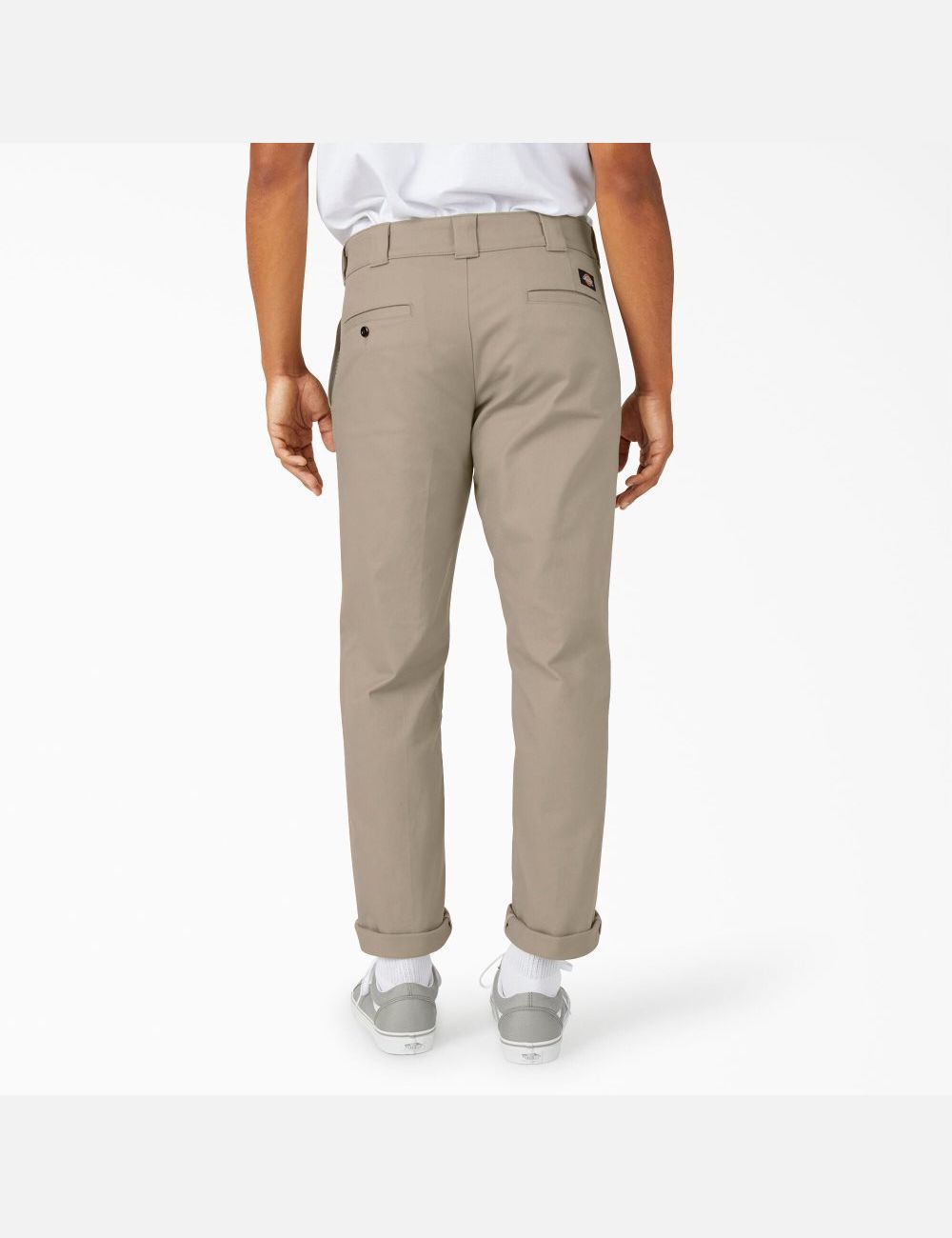 Desert Sand Dickies Slim Taper Twill Pants | 624UFVPQC