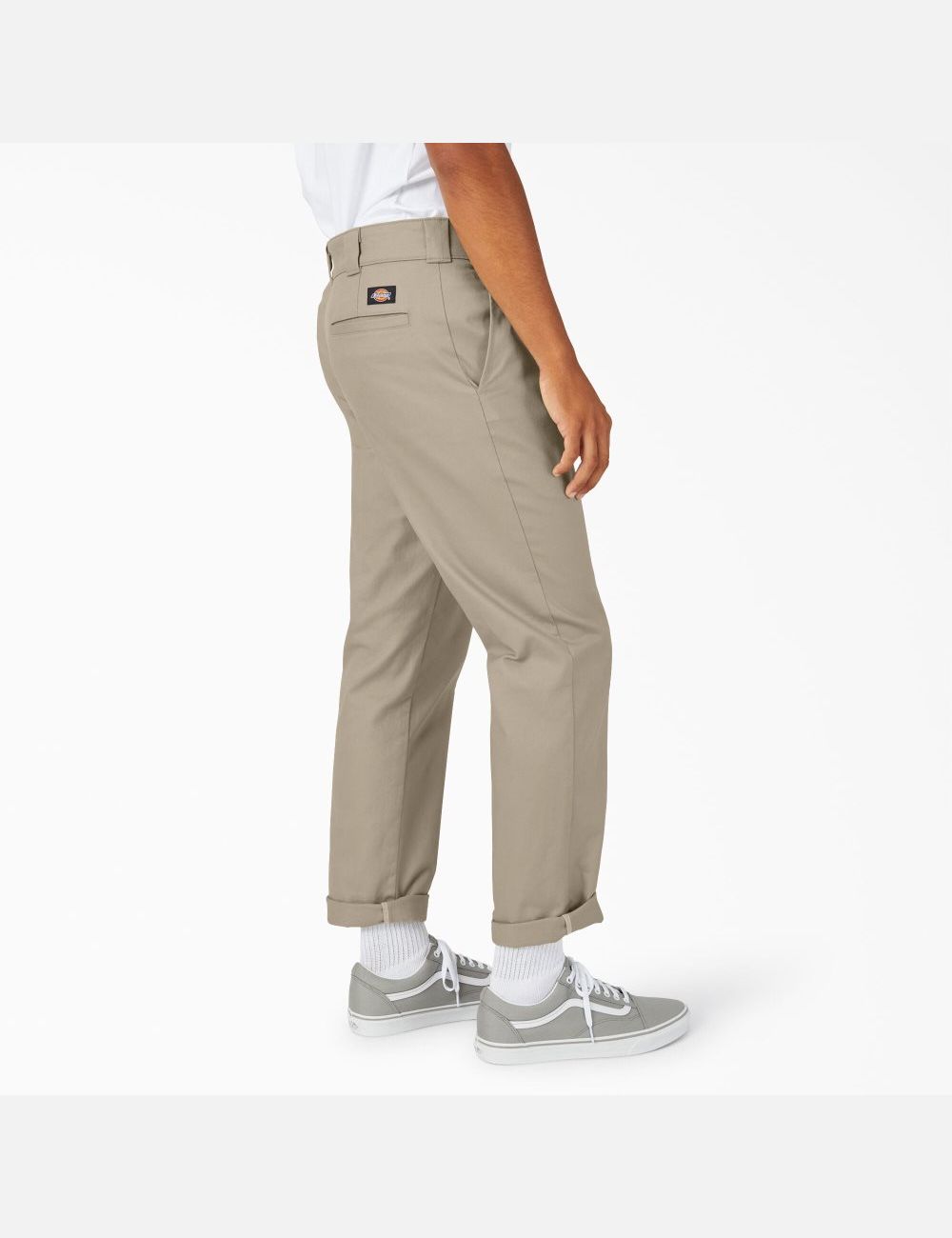 Desert Sand Dickies Slim Taper Twill Pants | 624UFVPQC