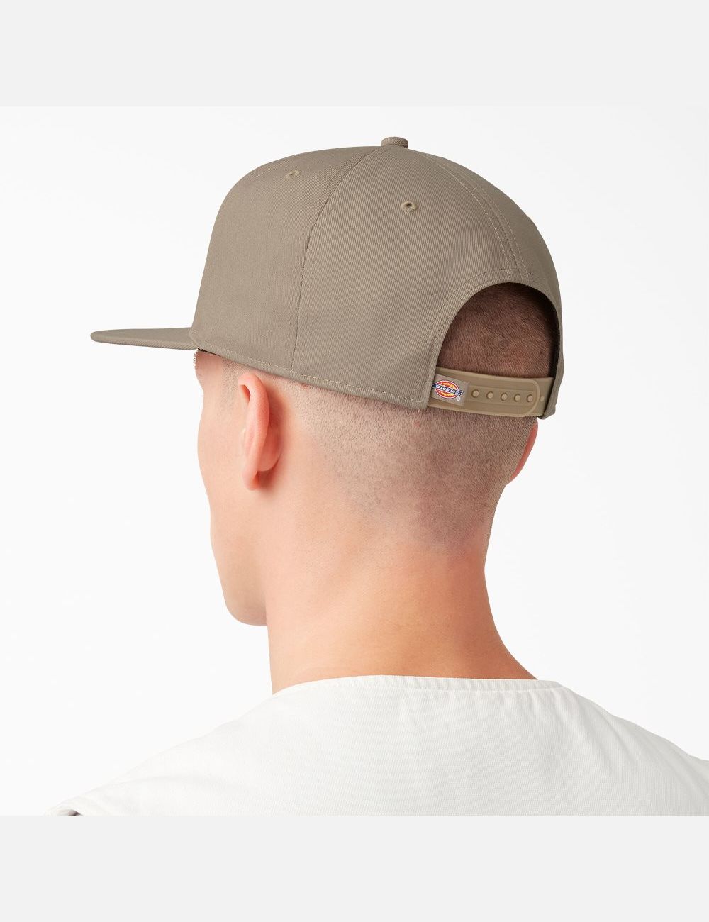 Desert Sand Dickies Twill Flat Bill Hats | 368SXMQZY