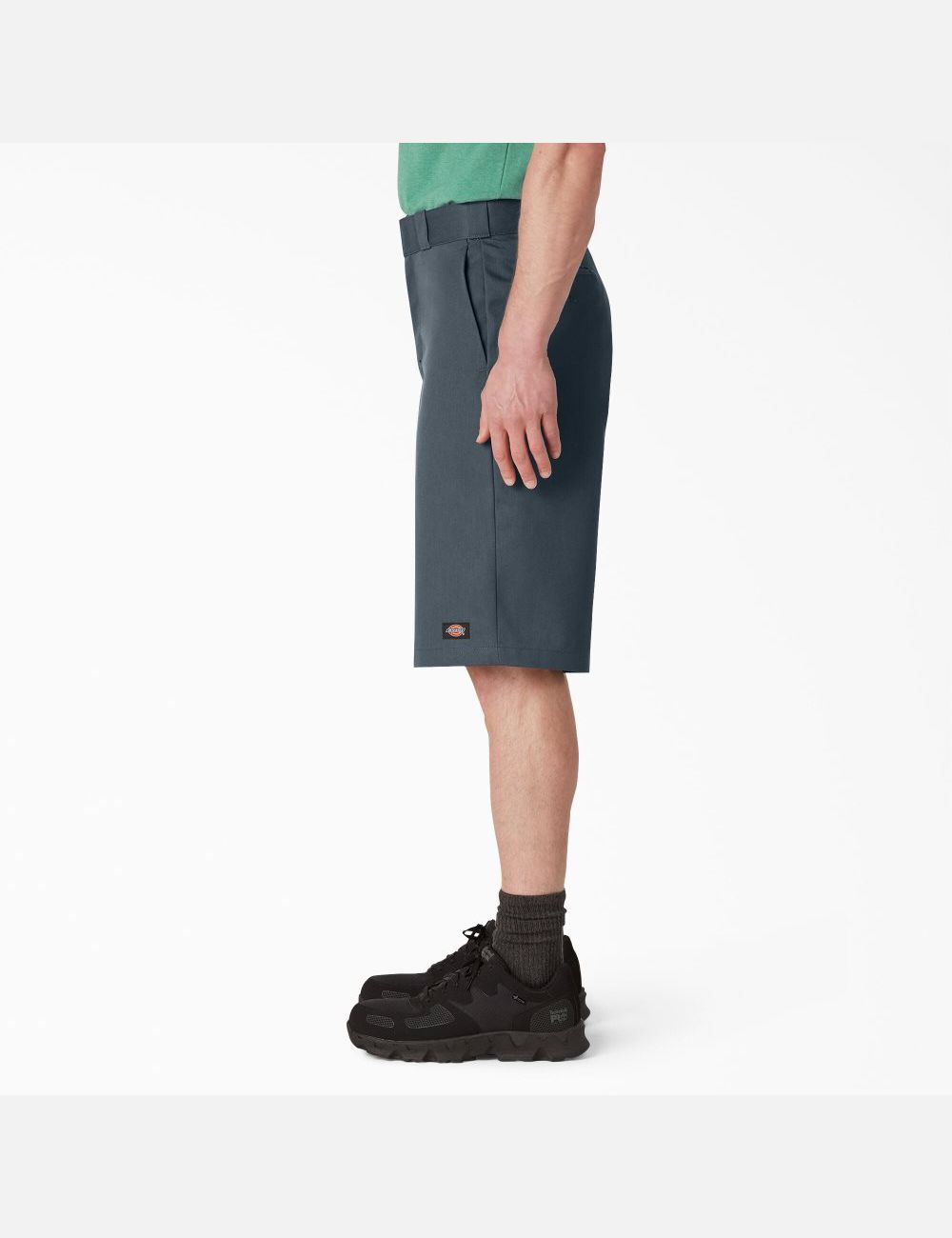 Diesel Gray Dickies Loose Fit Flat Front Shorts | 083PZADJW