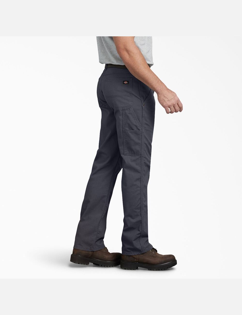 Diesel Gray Dickies Regular Straight Leg Ripstop Carpenter Pants | 035TLEYOP