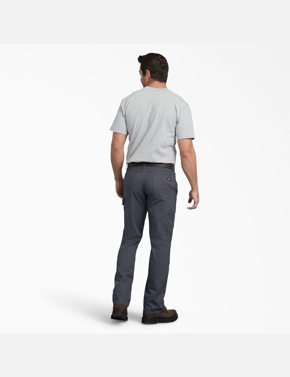 Diesel Gray Dickies Regular Straight Leg Ripstop Carpenter Pants | 035TLEYOP