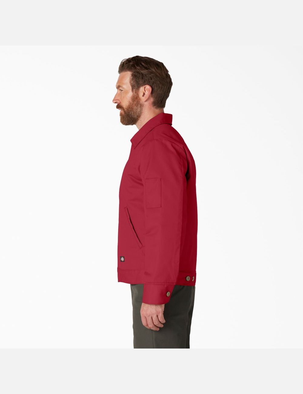 English Red Dickies Insulated Eisenhower Coats & Jackets | 071FTNWJZ