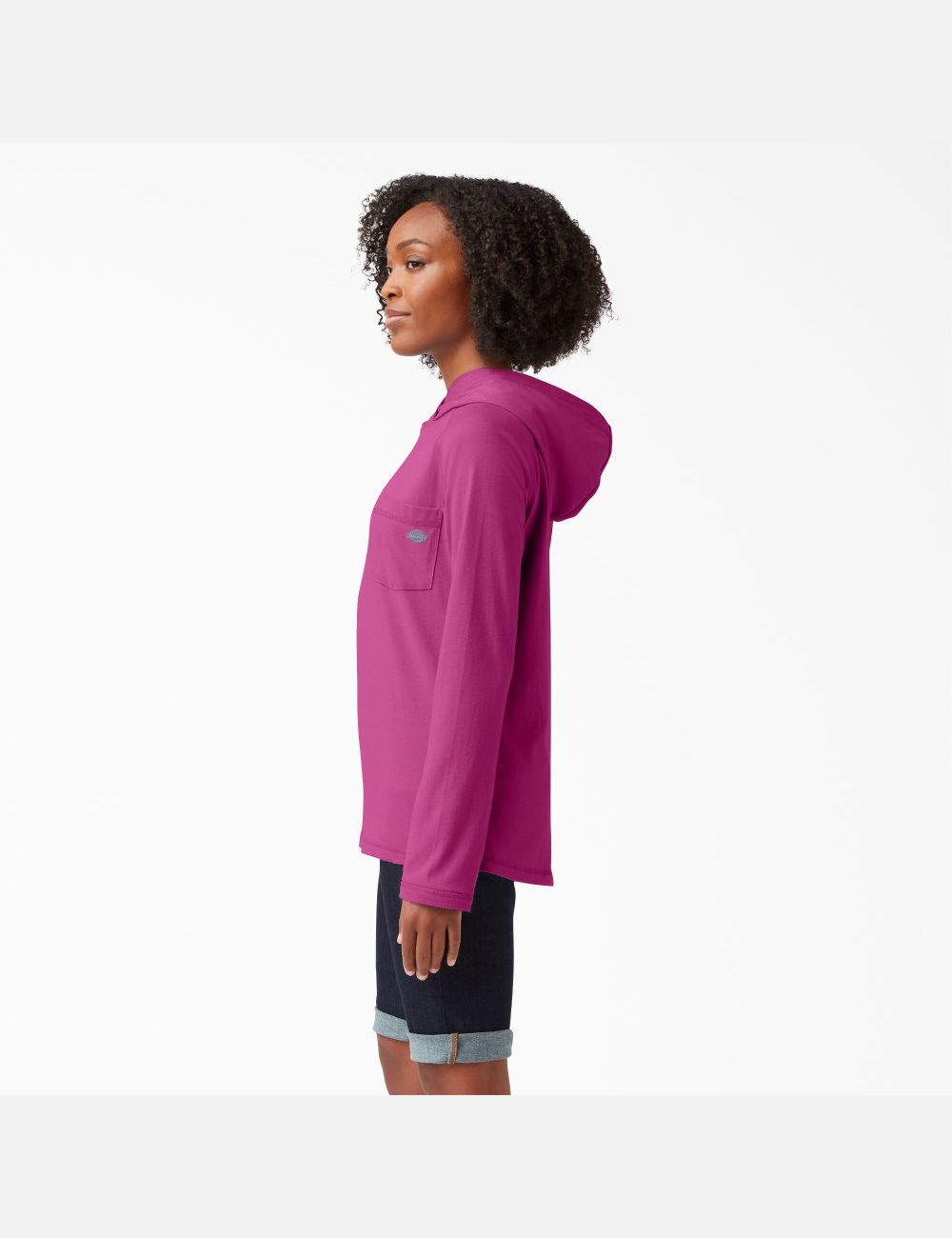 Festival Fuchsia Dickies Cooling Performance Sun Shirt | 341ZOSWVE