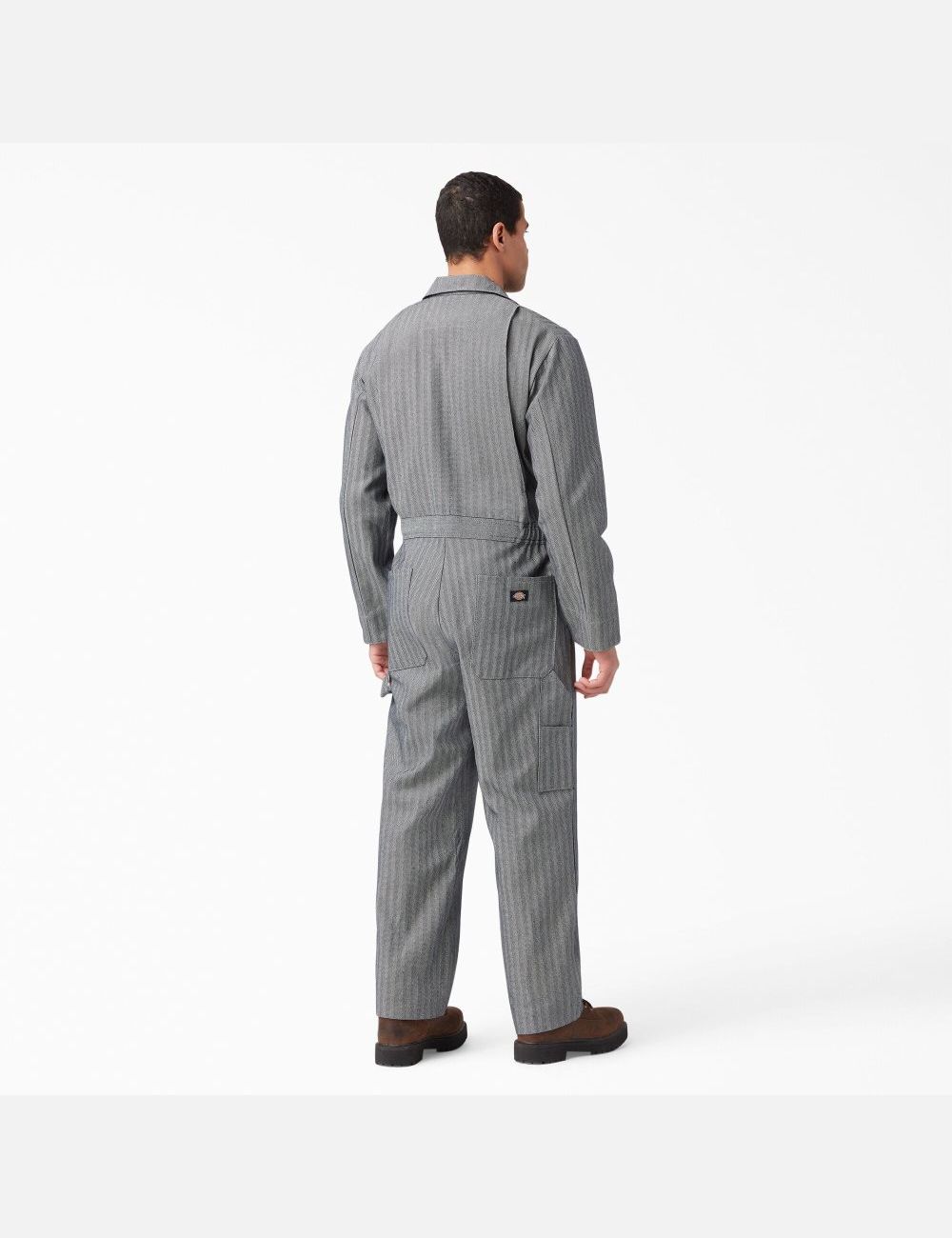 Fisher Stripe Dickies Fisher Striped Coveralls | 104LNWEMU