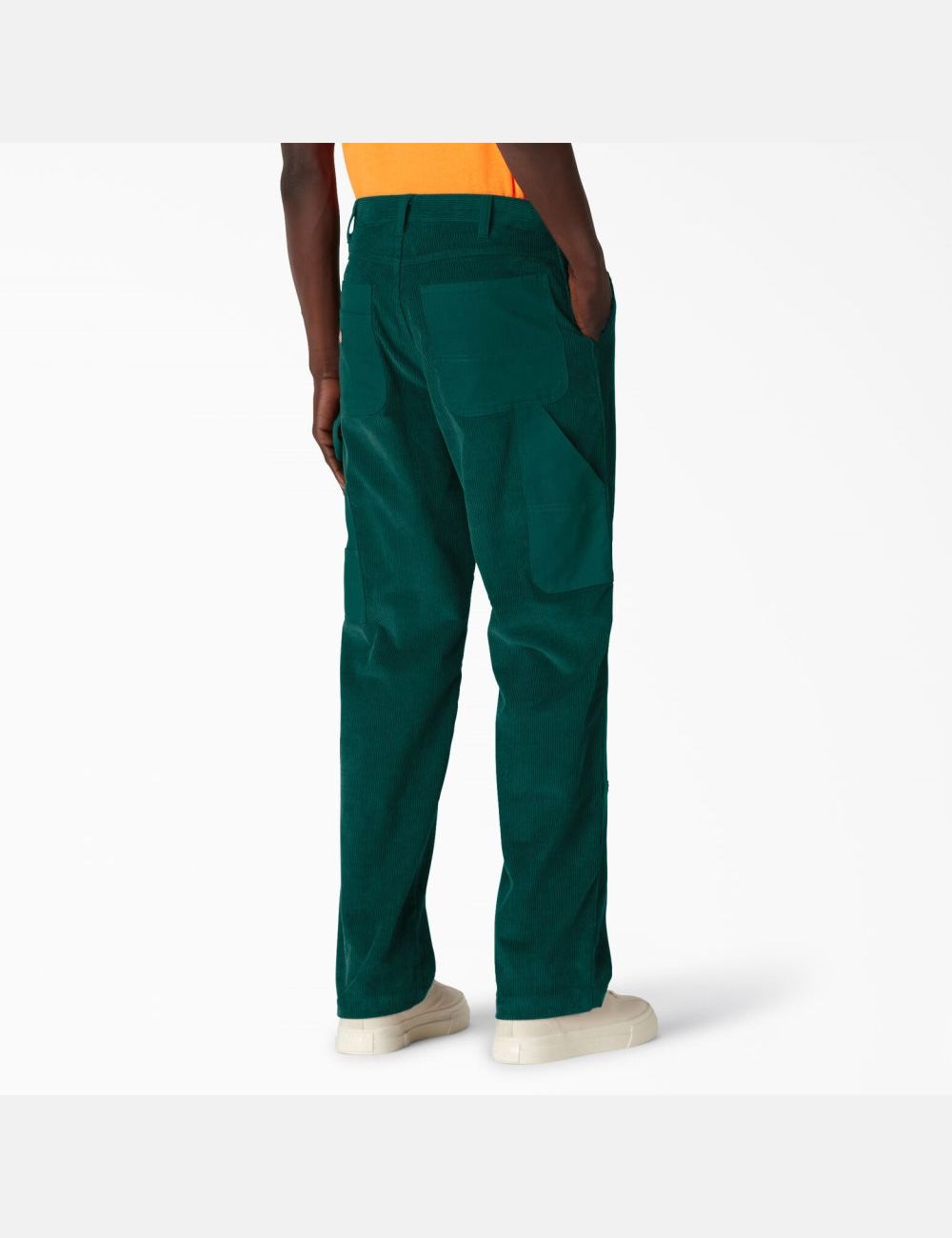 Forest Green Dickies Reworked Utility Carpenter Pants | 534EOFGXT