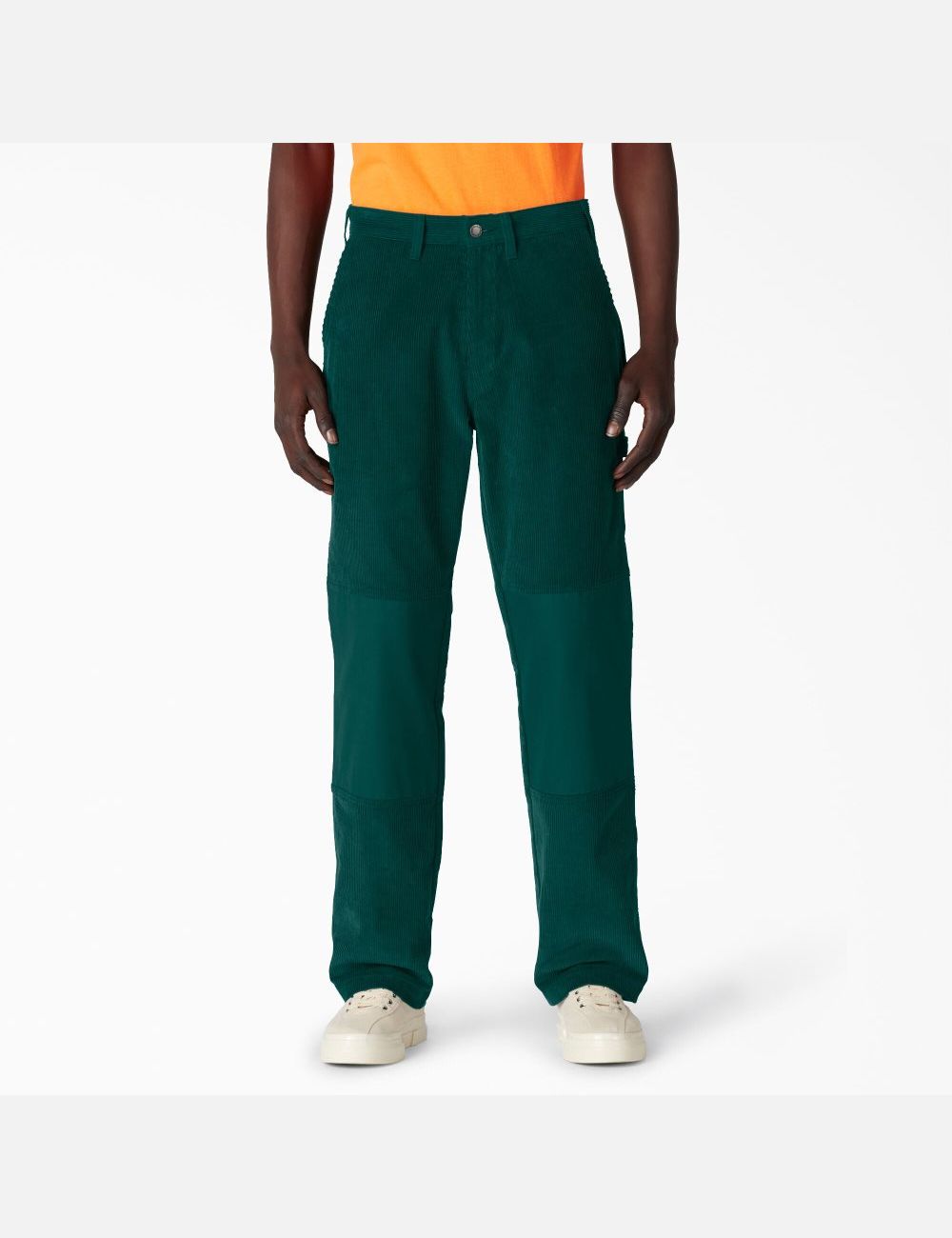 Forest Green Dickies Reworked Utility Carpenter Pants | 534EOFGXT