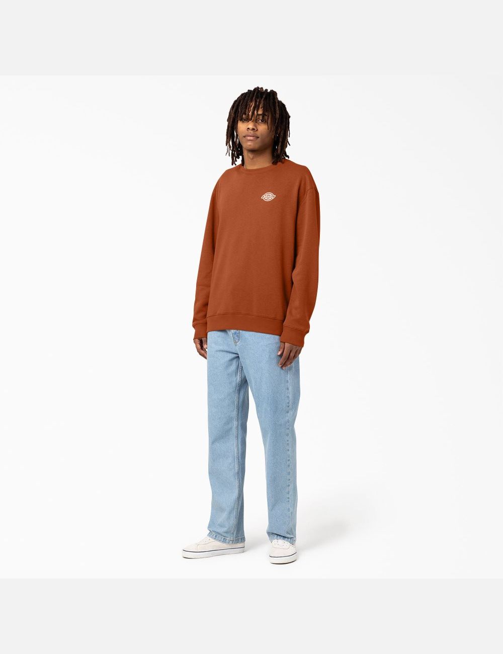 Gingerbread Brown Dickies Holtville Sweatshirts | 928DPTMOV