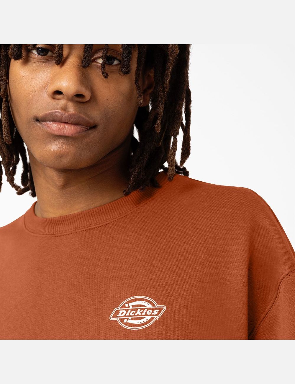 Gingerbread Brown Dickies Holtville Sweatshirts | 928DPTMOV