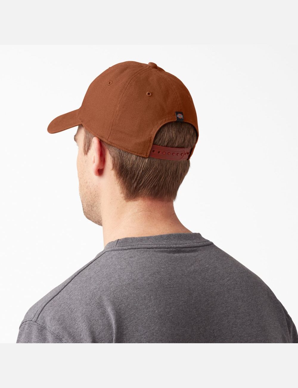 Gingerbread Brown Dickies Washed Canvas Hats | 173TMGZLF