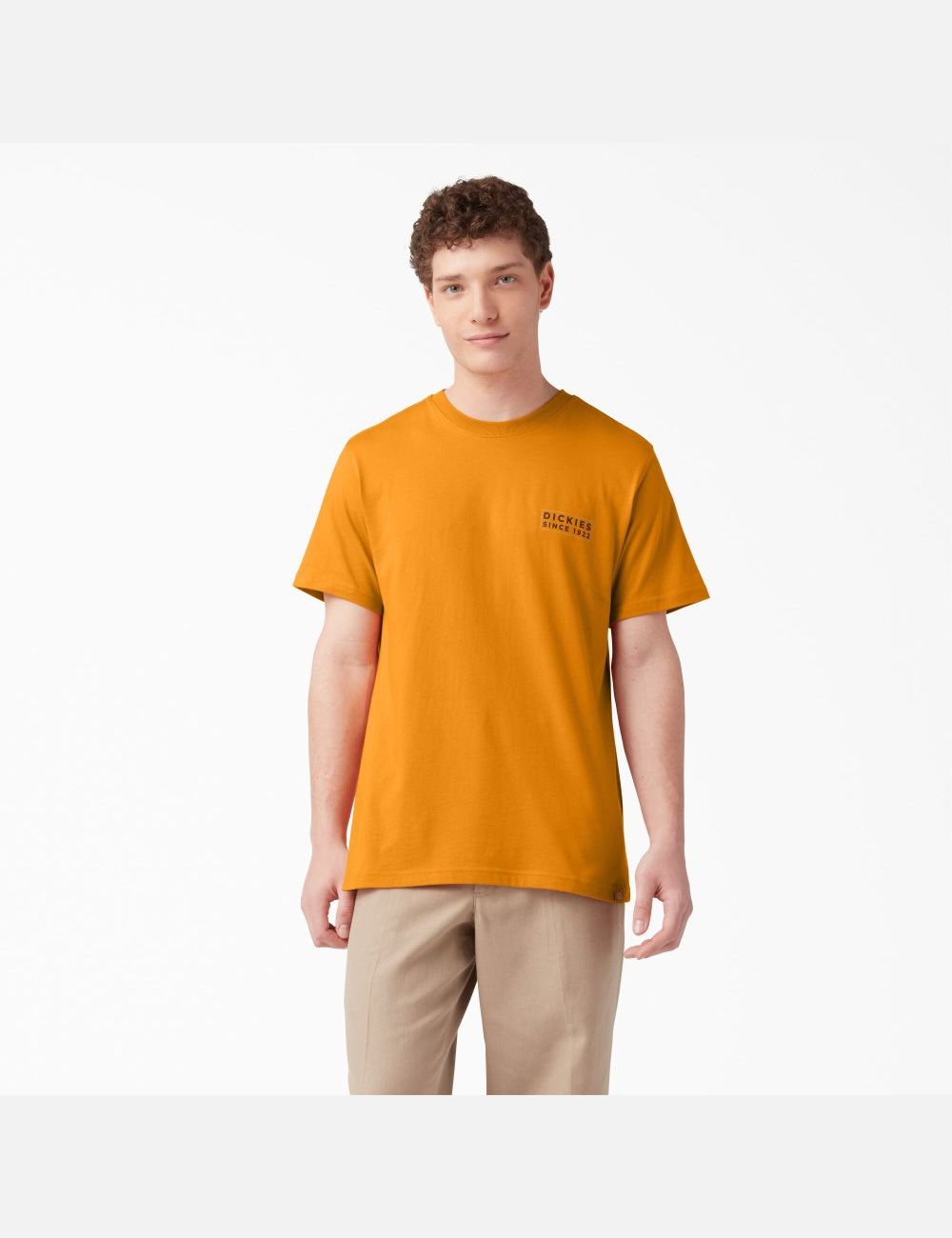 Golden Glow Dickies Pacific Graphic T-Shirts | 271HZGYUF