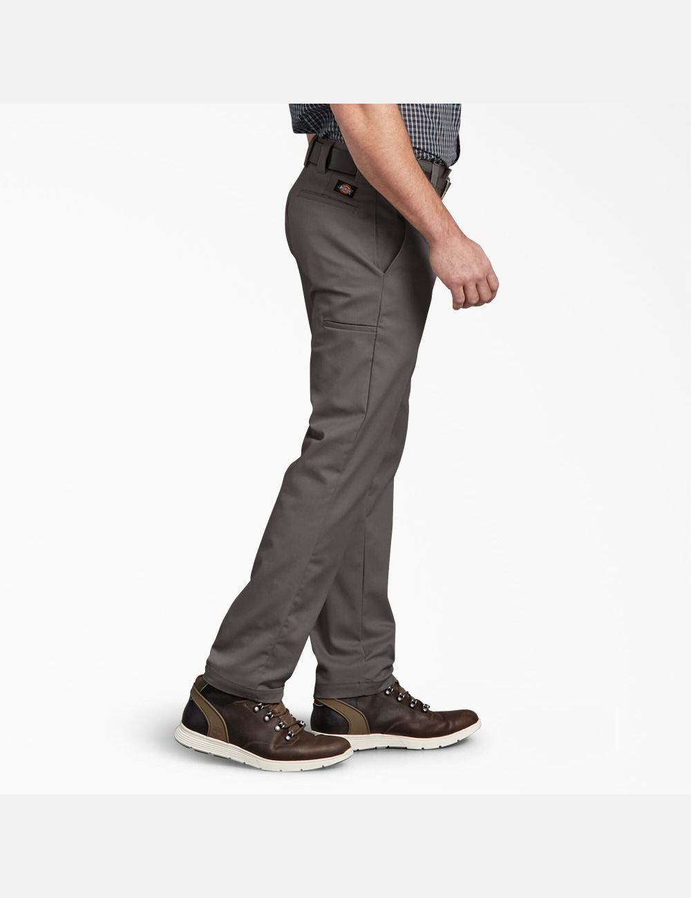 Gravel Gray Dickies Slim Fit Taper Leg Multi-Use Pocket Work Pants | 493NWCAOX