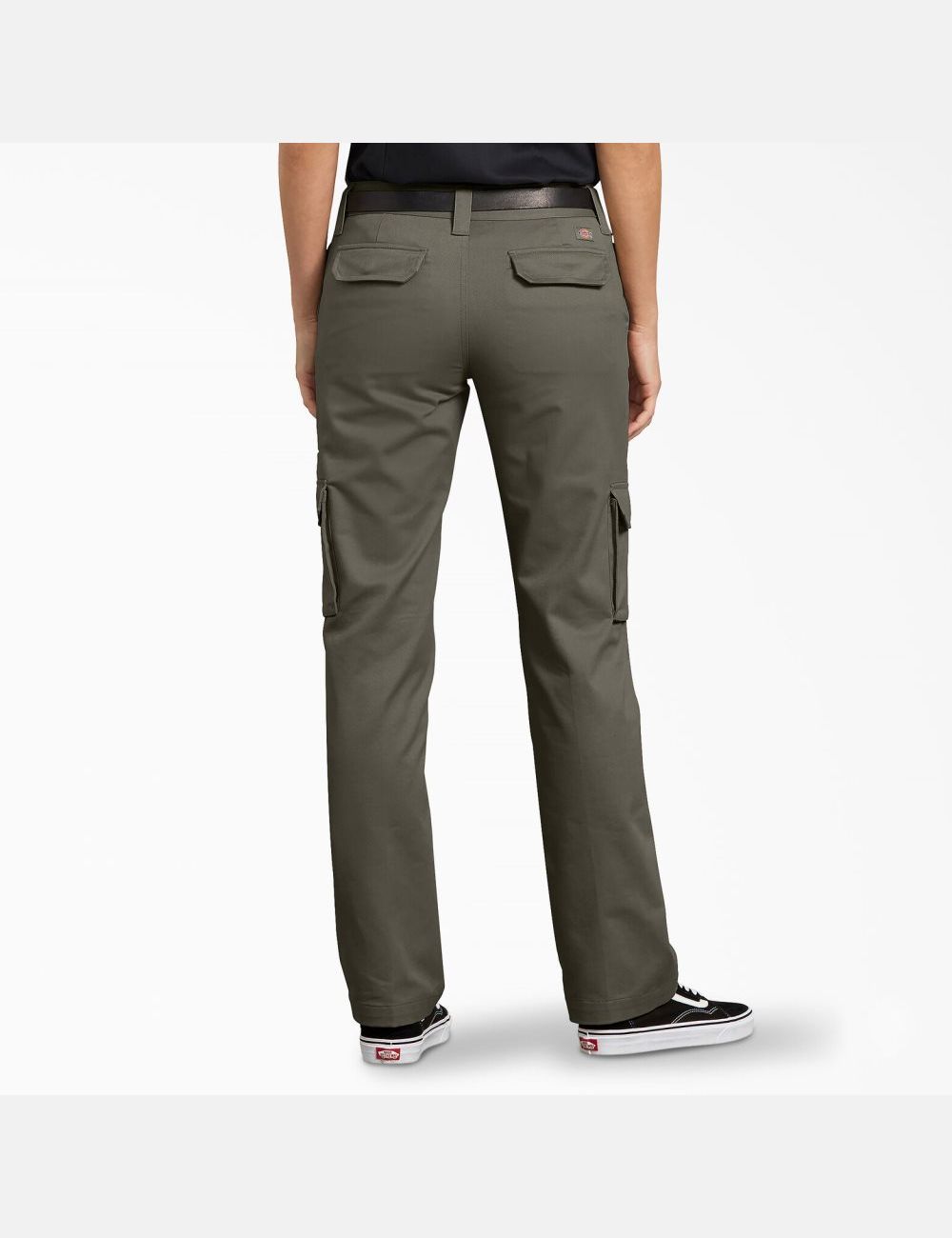 Gray Camo Dickies Relaxed Fit Cargo Pants | 147CKPWIX