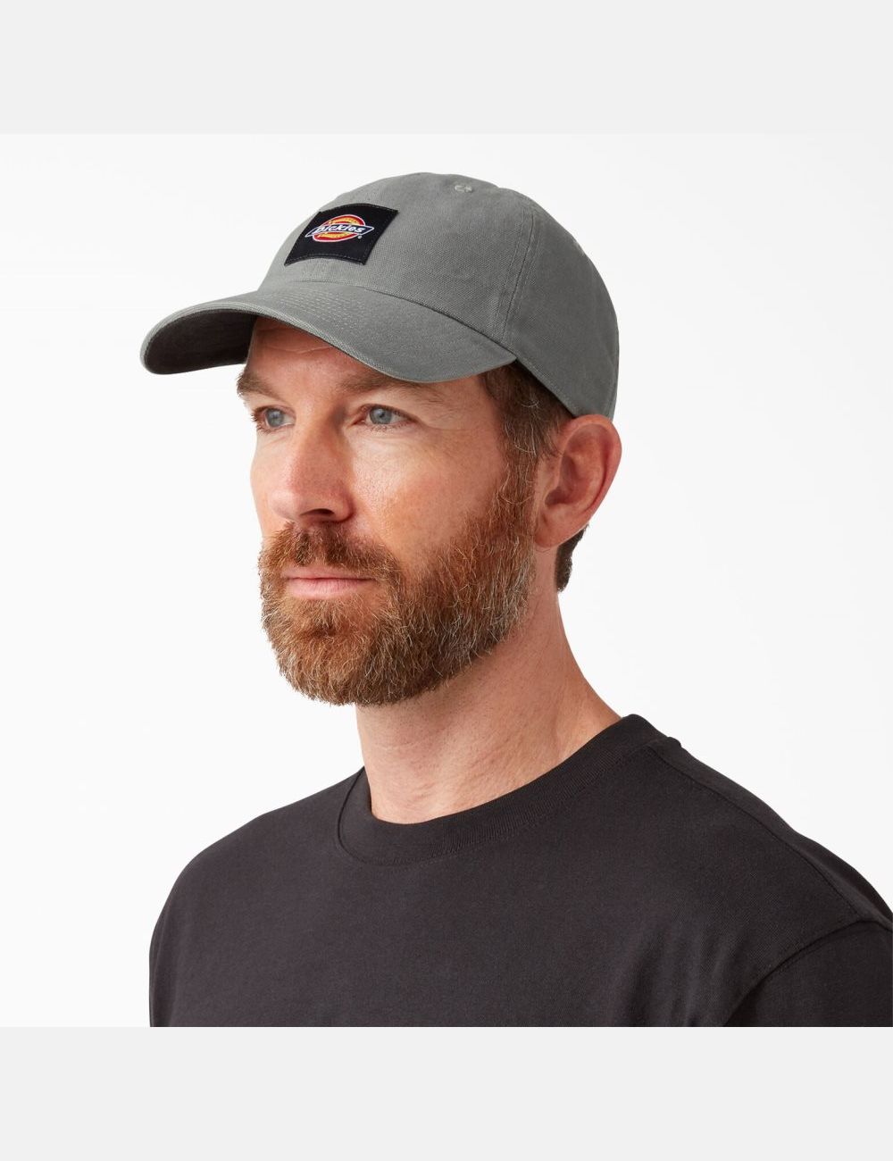 Gray Dickies Washed Canvas Hats | 458BWIFCH