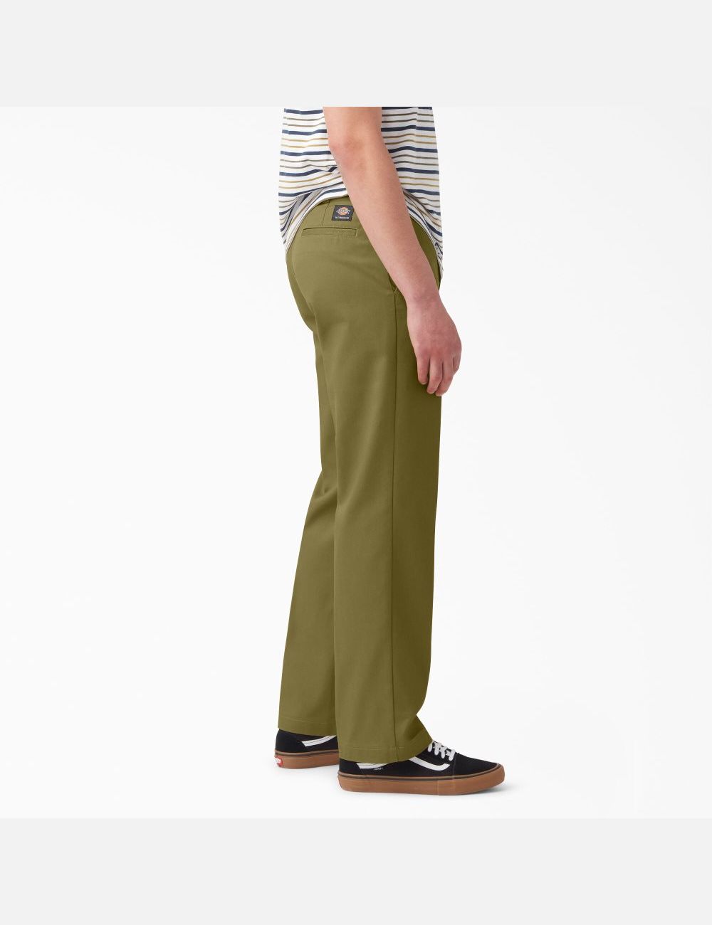 Green Moss Dickies Regular Fit Twill Skateboarding Pants | 304HUELCD