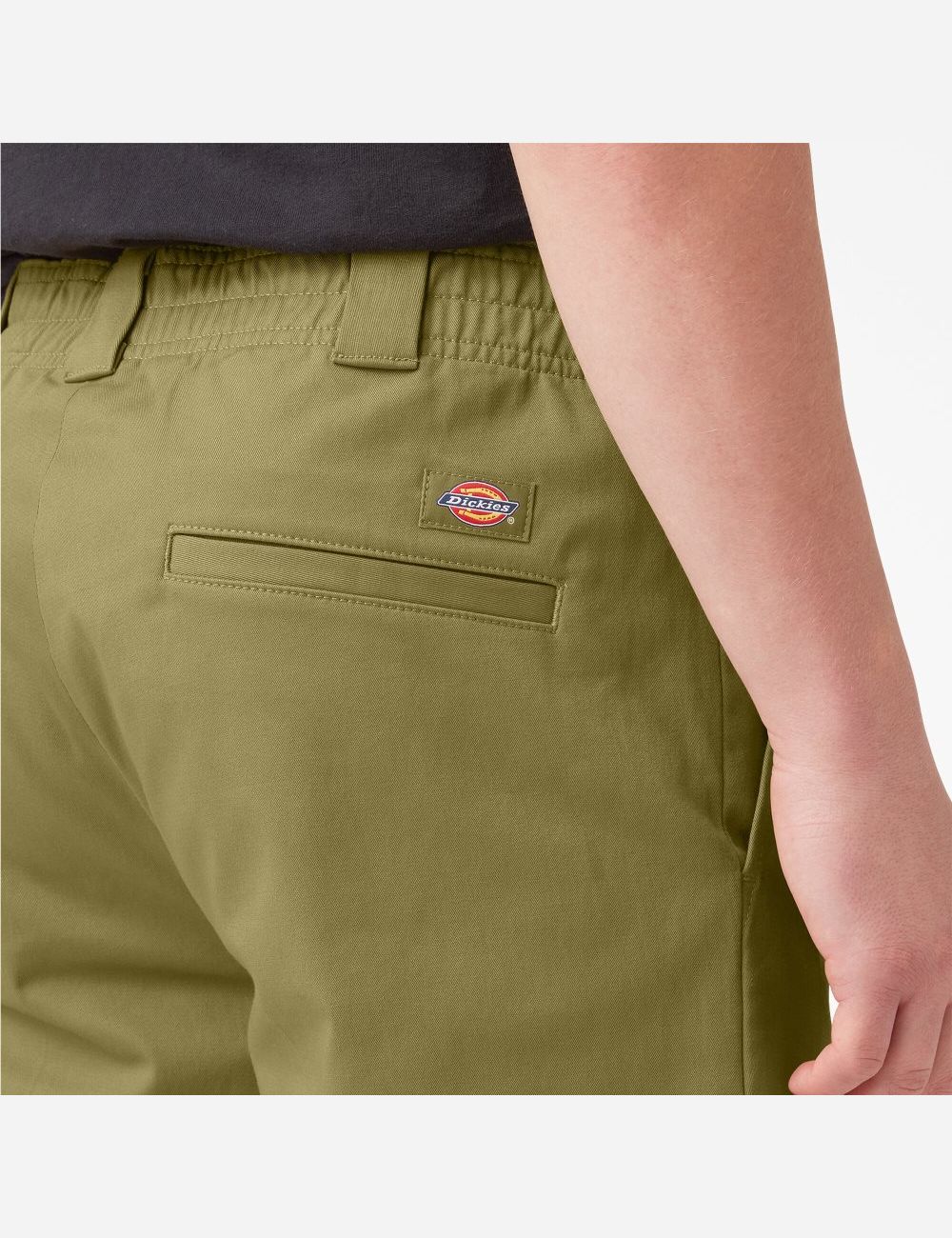 Green Moss Dickies Twill Jogger Pants | 950GZBAPC