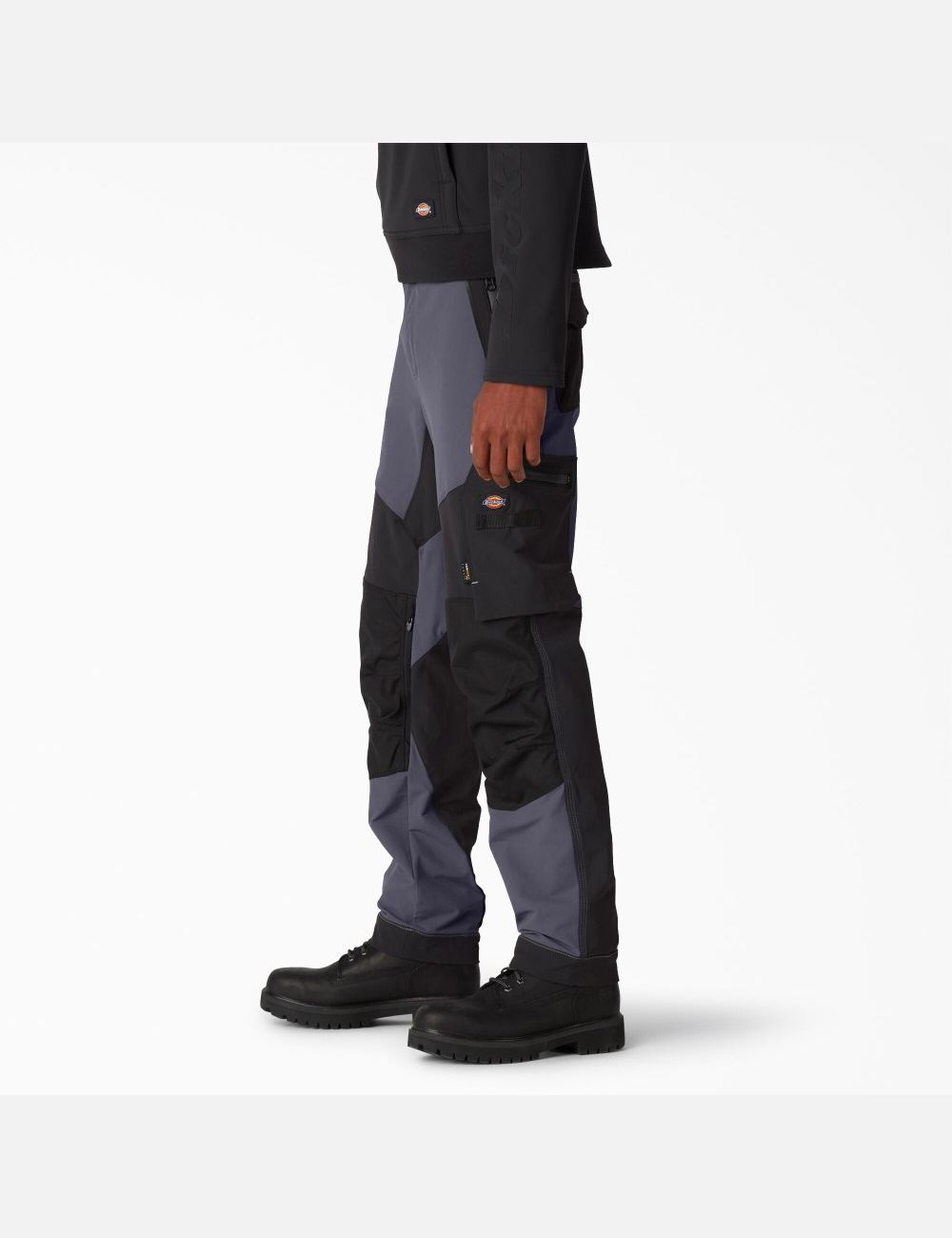 Grey Black Dickies Performance Workwear Technical FLEX Cargo Pants | 109RUCPQV