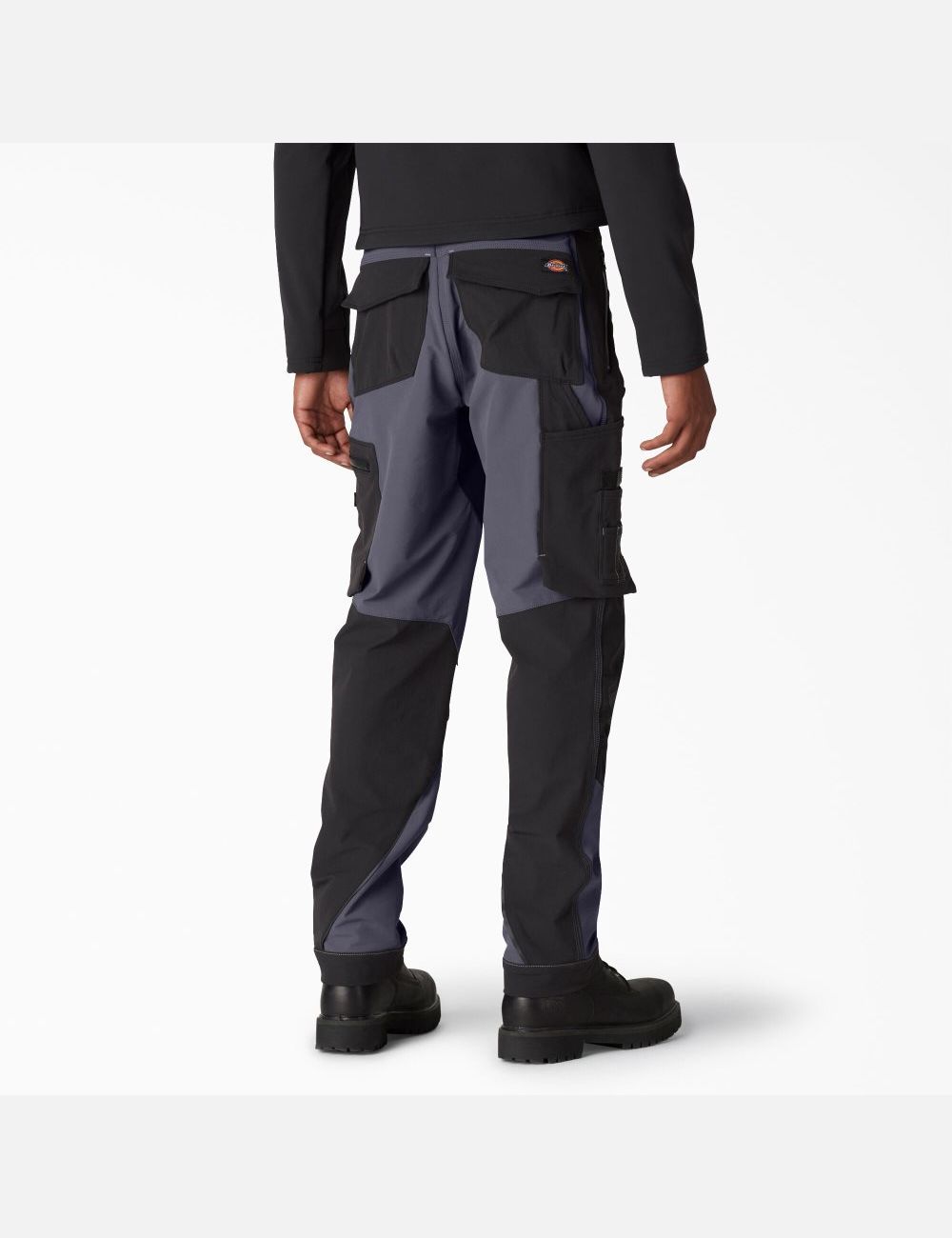 Grey Black Dickies Performance Workwear Technical FLEX Cargo Pants | 109RUCPQV