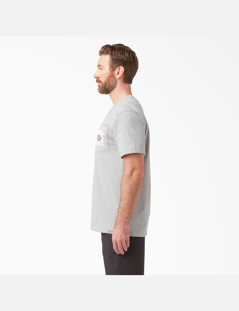 Heather Gray Dickies 100 Year Anniversary T-Shirts | 291FTOLJU