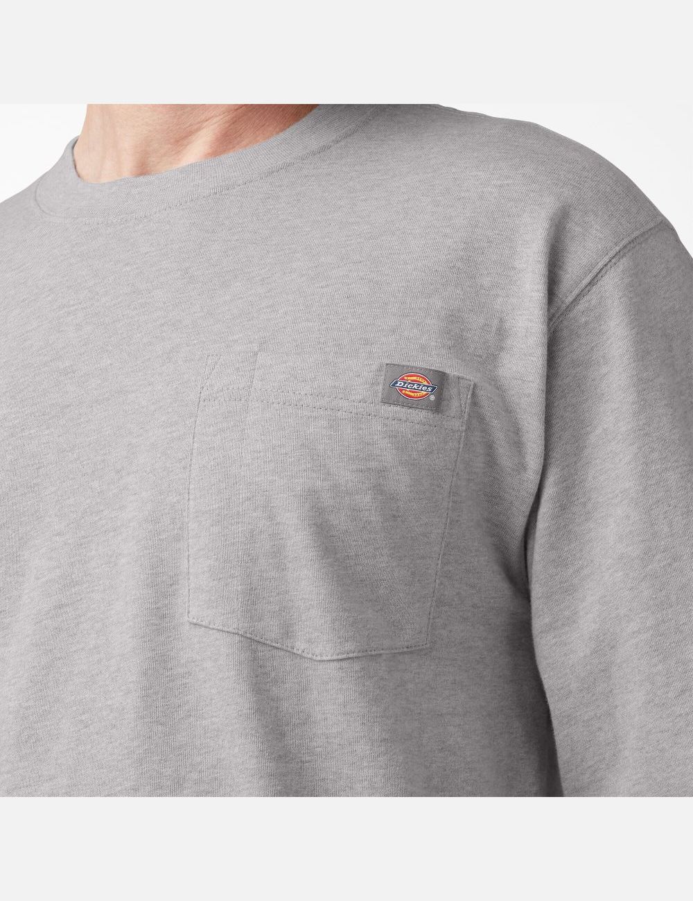 Heather Gray Dickies Graphic Shirts | 972ACPGSV