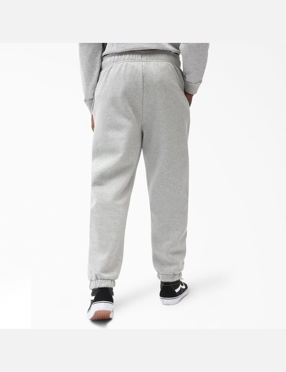 Heather Gray Dickies Mapleton Fleece Sweatpants Pants | 840TVJXRN