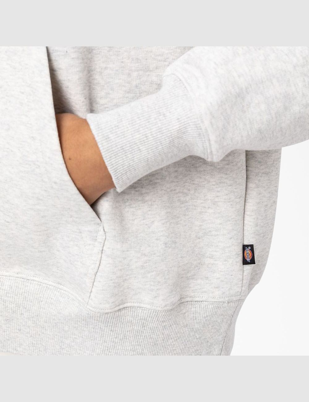 Heather Gray Dickies Summerdale Relaxed Fit Hoodies | 738OCUXGW