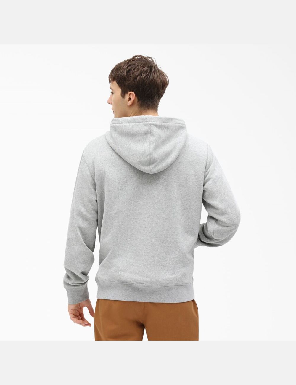 Heather Gray Dickies Uniontown Hoodies | 935UDPISZ