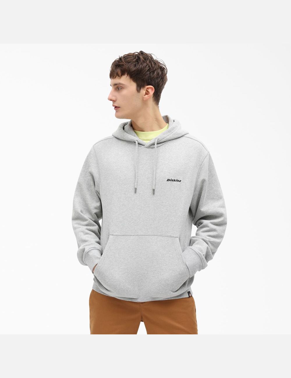 Heather Gray Dickies Uniontown Hoodies | 935UDPISZ