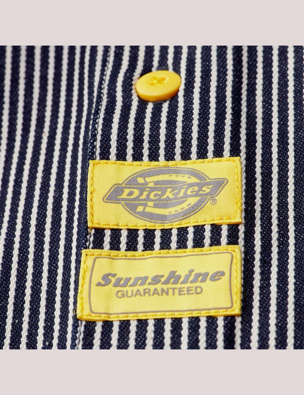 Hickory Stripe Dickies New York Sunshine x Uniform Top Button Up | 396HJYXDQ