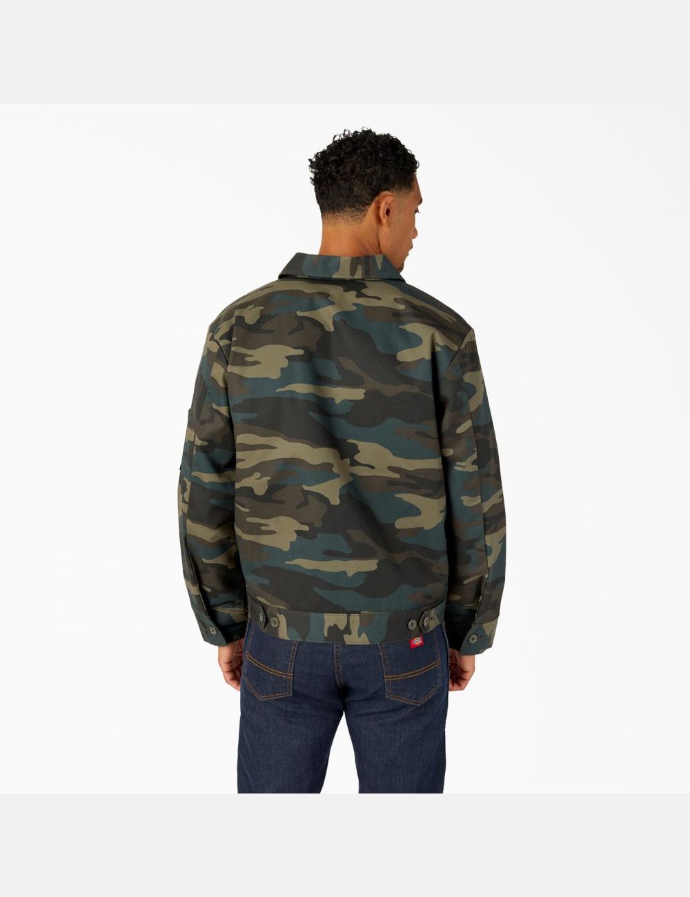 Hunter Green Camo Dickies Insulated Eisenhower Coats & Jackets | 239NFLHXD